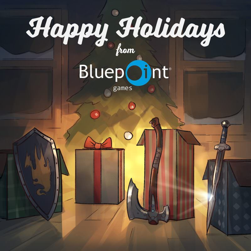 کارت تبریک پایان سال توسط Bluepoint Studio