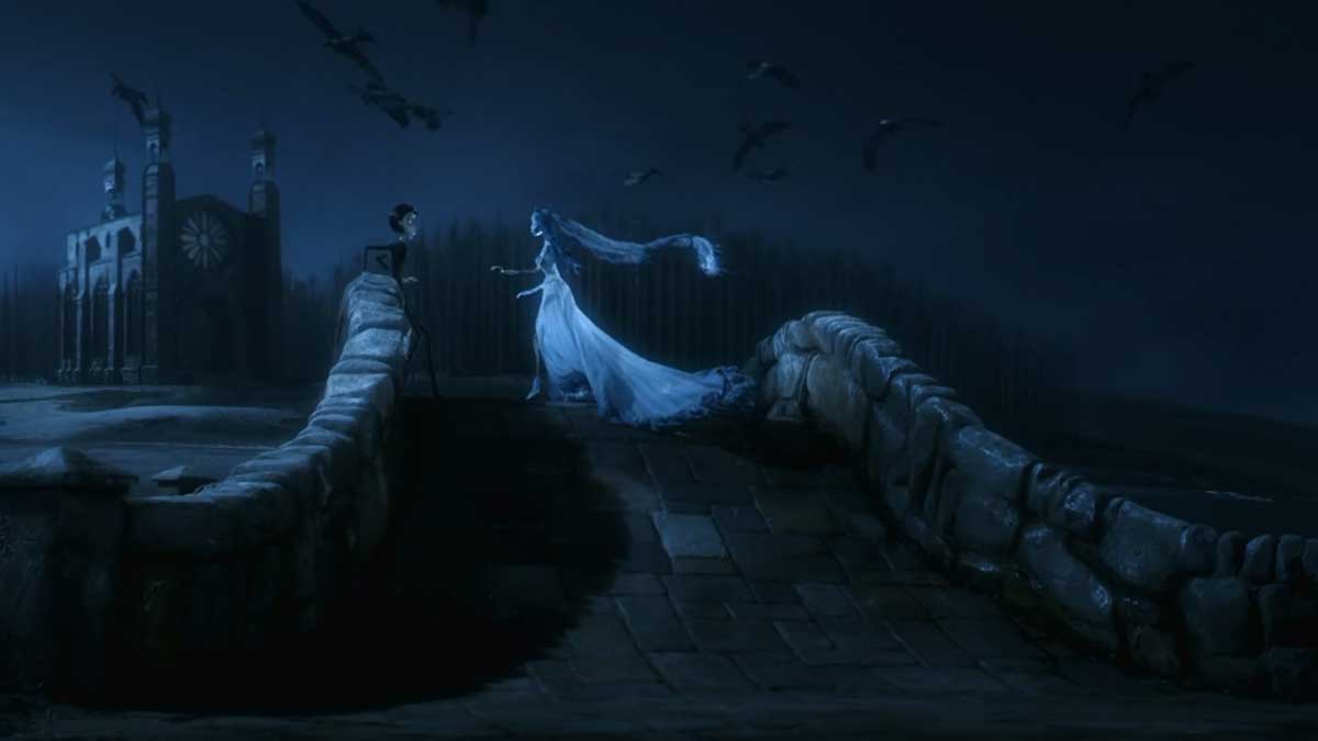 انیمیشن عروس مرده (Corpse Bride) تیم برتون با صداگذاری جانی دپ