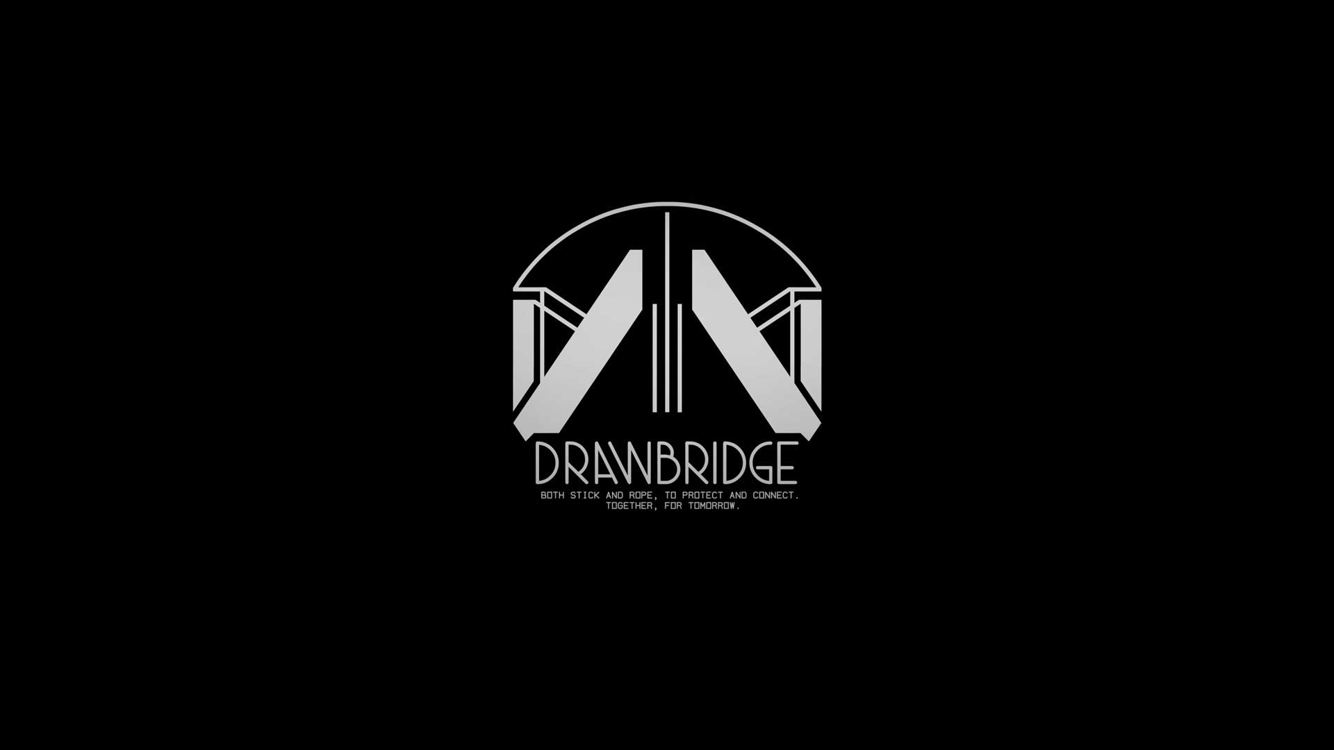 لوگو سازمان Drawbridge بازی دث استرندینگ ۲ که احتمالا فرجایل در آن کار می‌کند