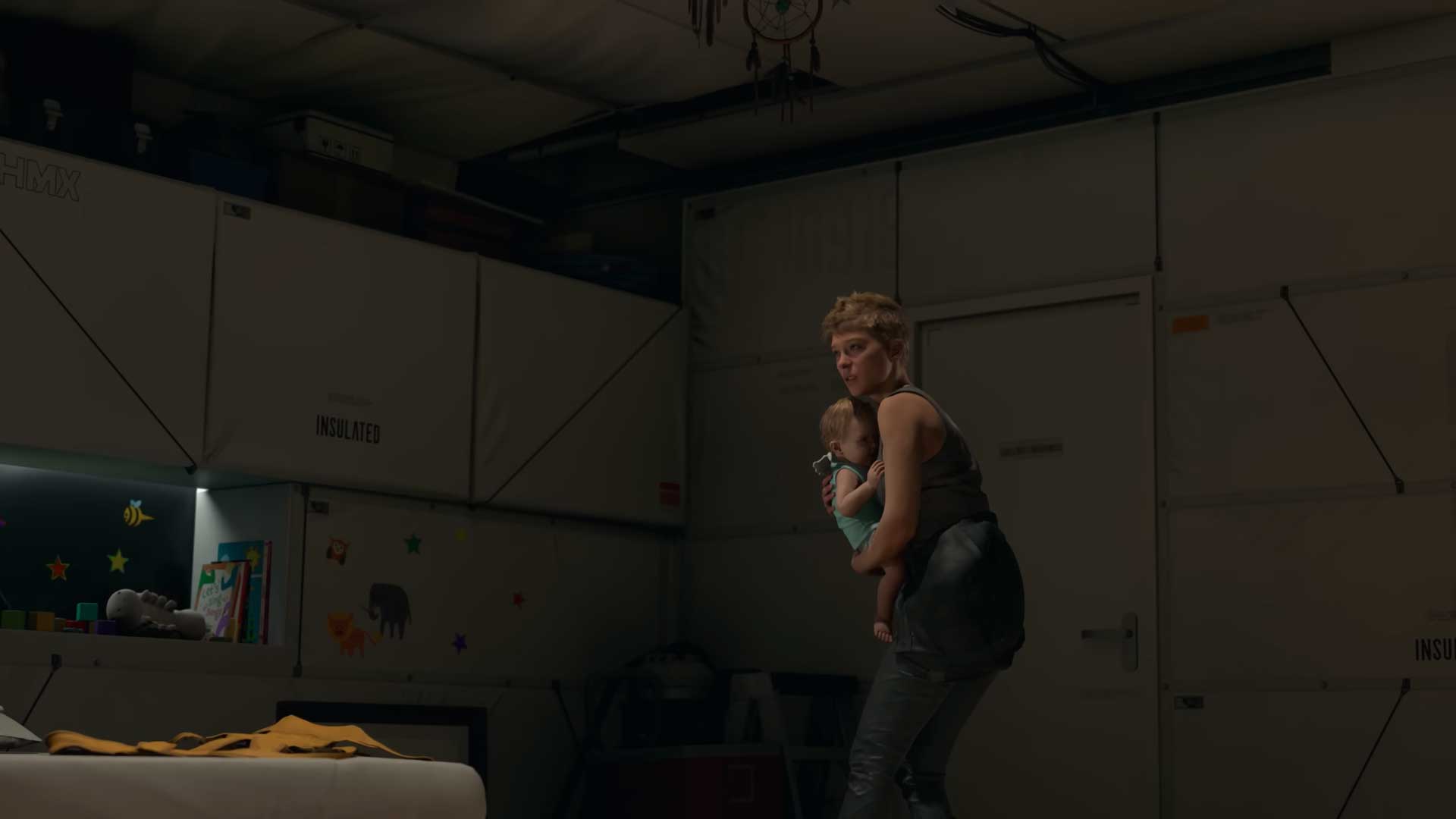 فرجایل با نقش‌آفرینی لیا سیدو و لوییز کوچک در بازی دث استرندینگ ۲ (DS2) هیدئو کوجیما