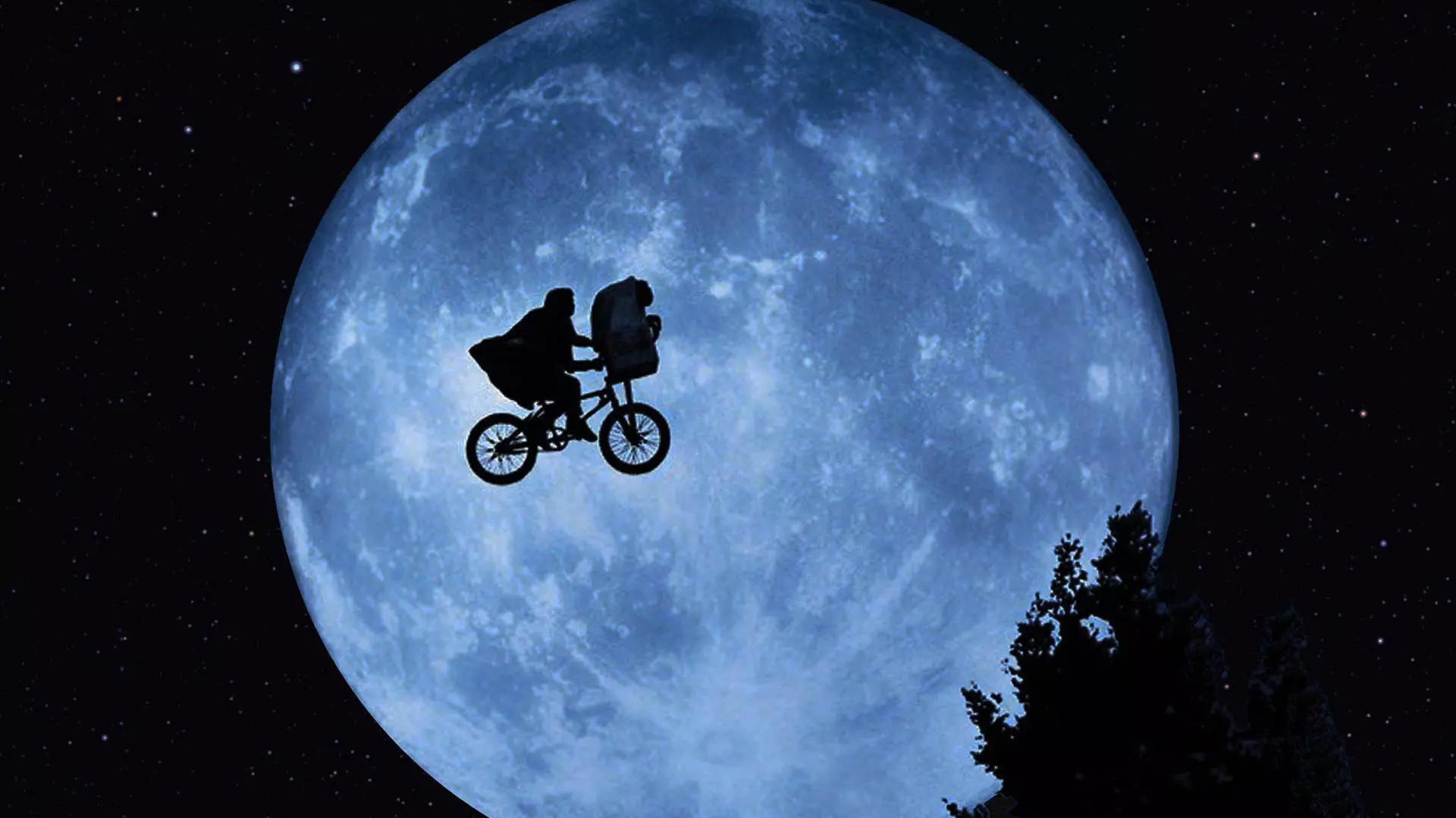شخصیت ای تی در پوستر فیلم E.T. the Extra-Terrestrial
