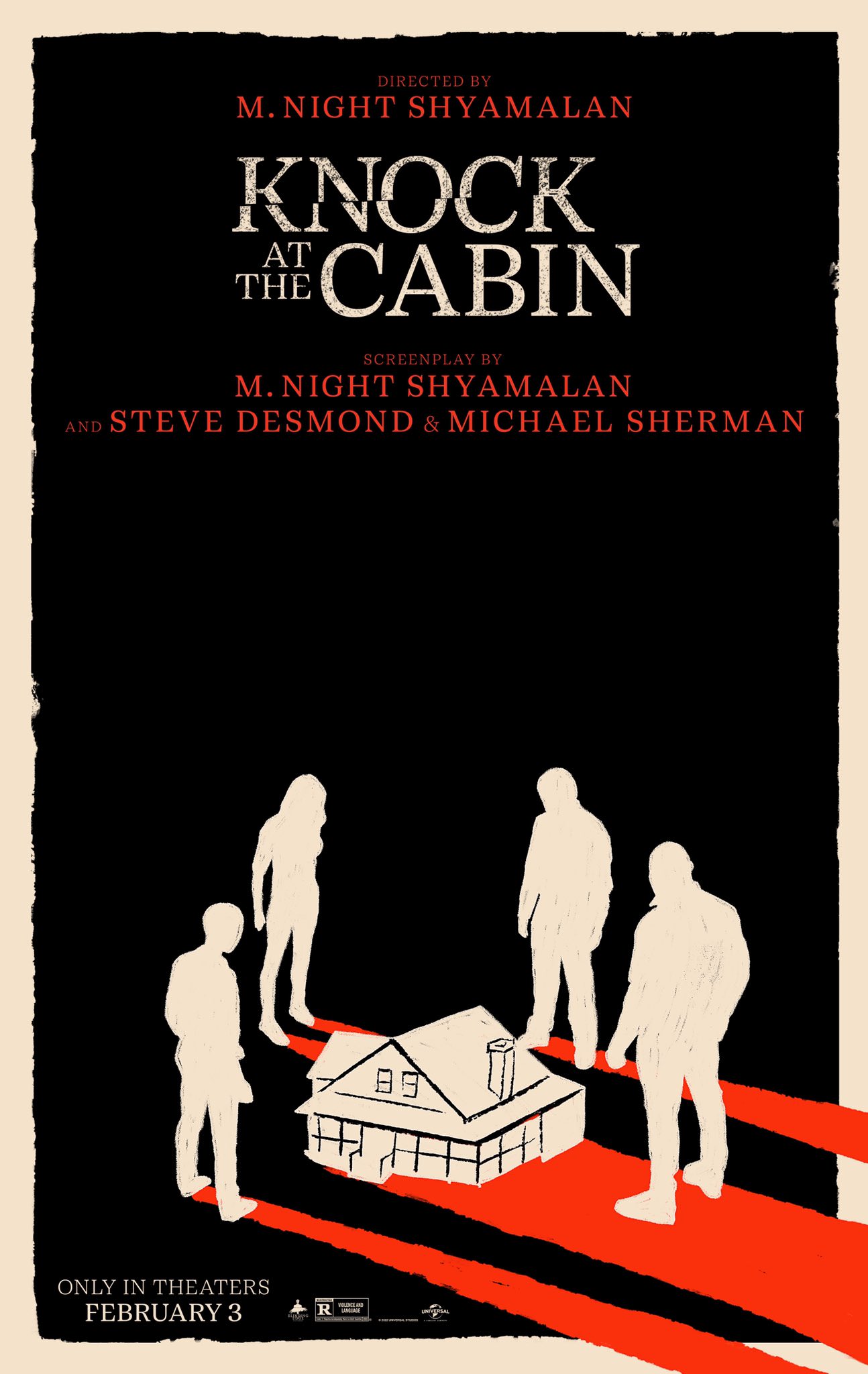 پوستر فیلم Knock at the Cabin 