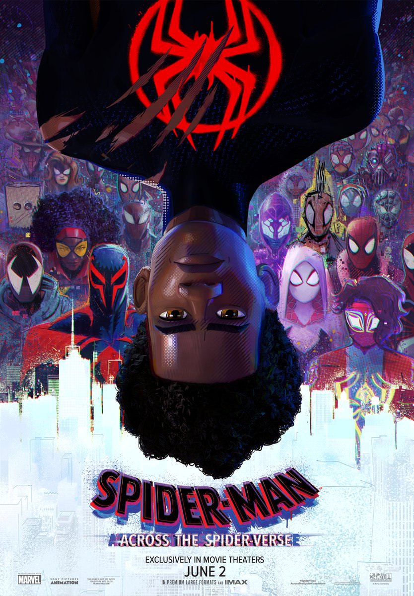 حضور نسخه های مختلف مرد عنکبوتی در پوستر جدید فیلم Spider-Man: Across the Spider-Verse