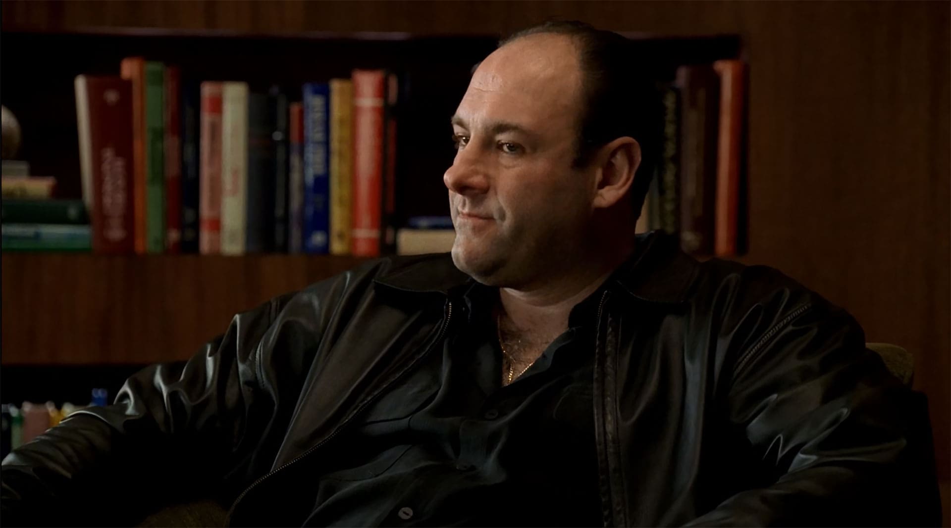 تونی سوپرانو در مطب روانکاوی سریال The Sopranos 