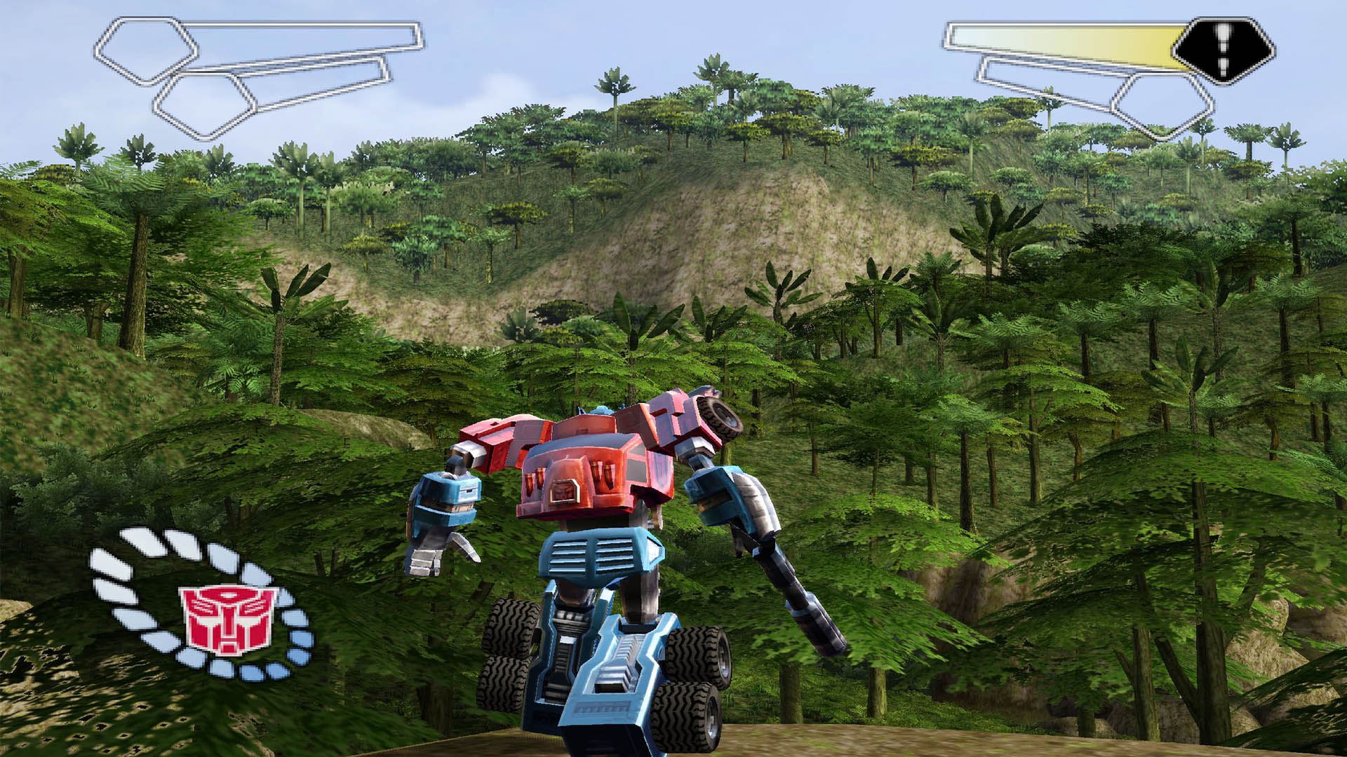 اپتیموس پرایم در بازی Transformers پلی استیشن 2