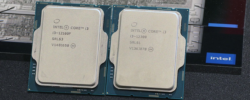 پردازنده اینتل Core i3 12100 در کنار پردازنده اینتل Core i3 12300 