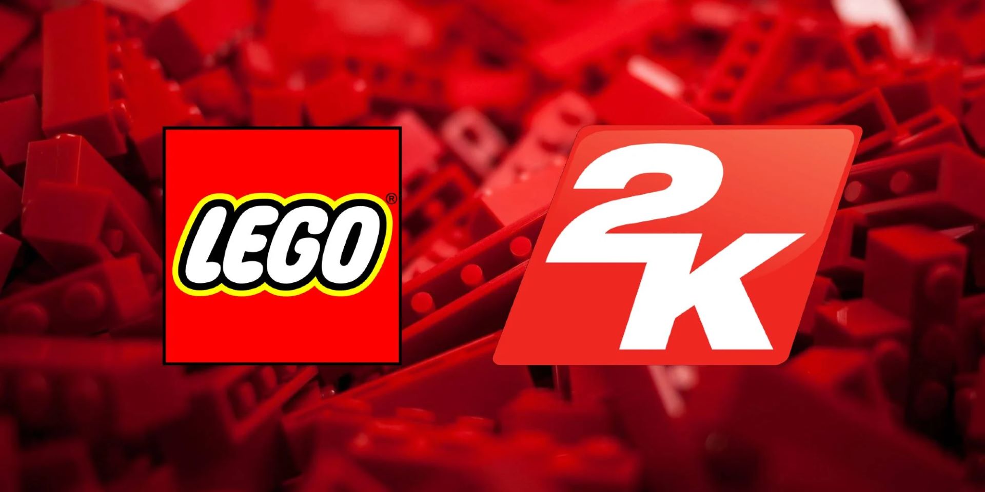 لوگوهای 2K Games و برند Lego در کنار هم