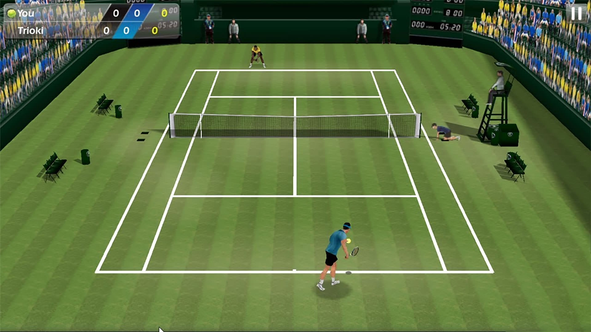 بازی اندروید 3D Tennis