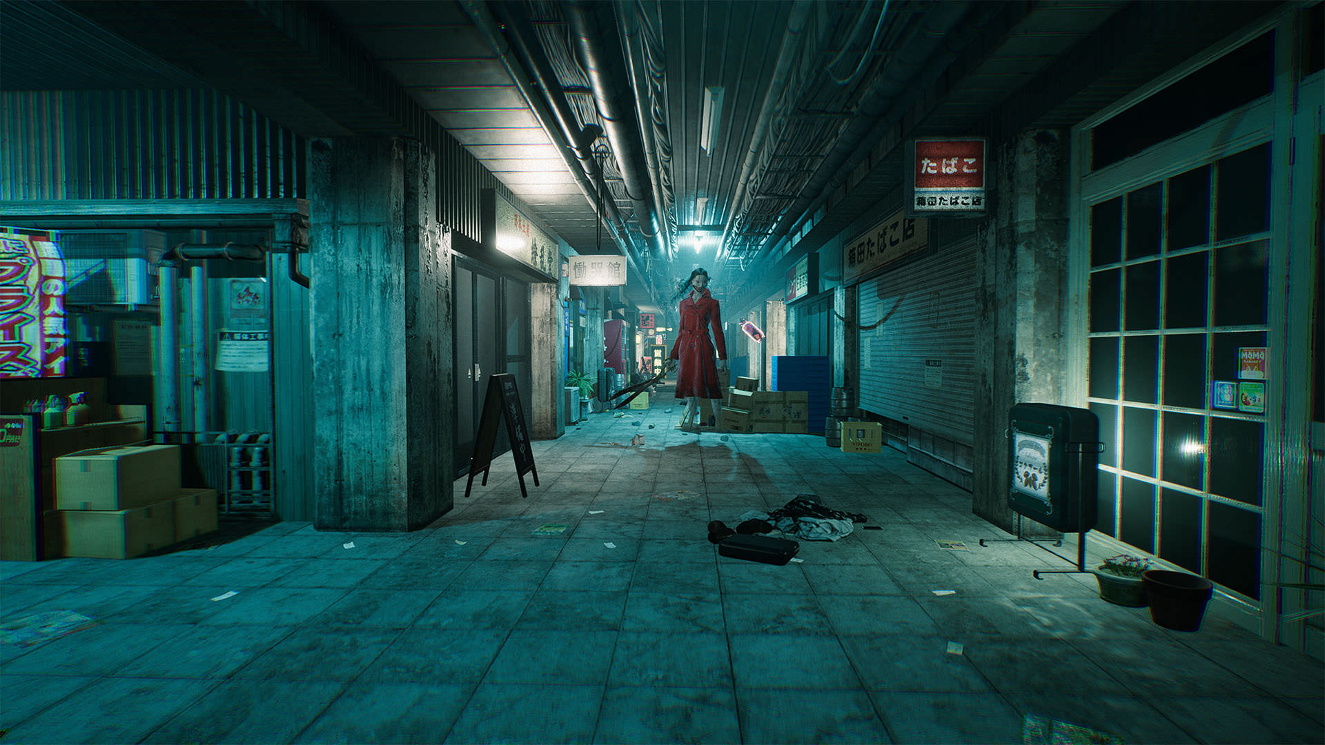 باس قرمزپوش در بازی Ghostwire: Tokyo