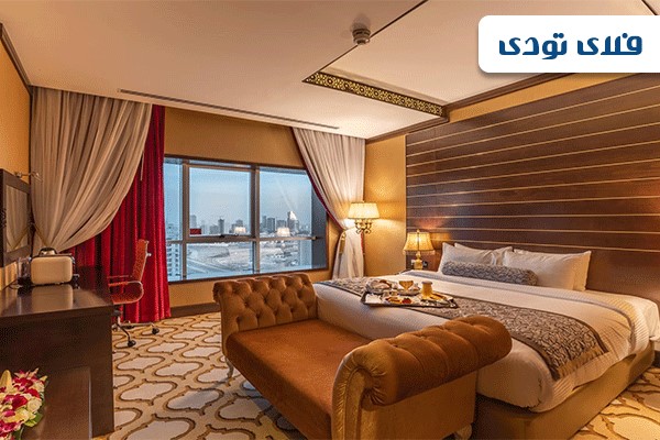 فضای داخلی هتل در دبی