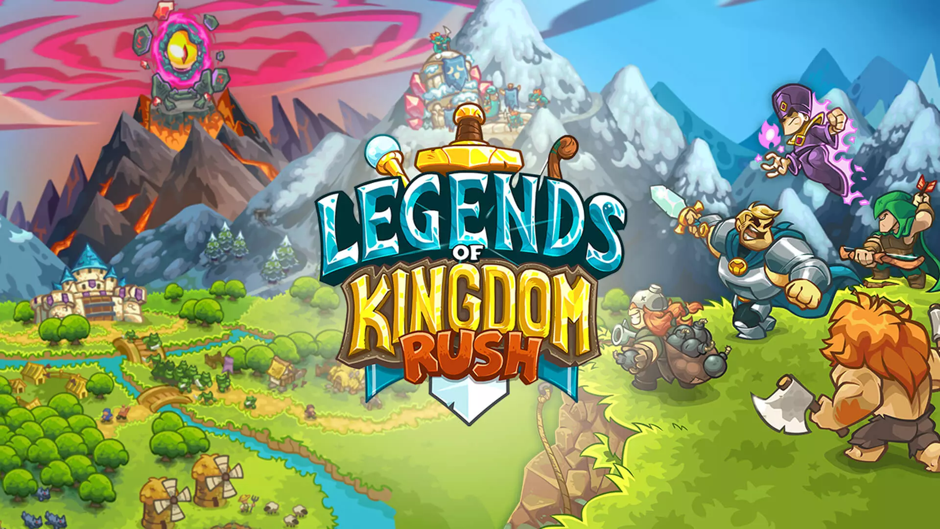 بازی آیفون Legends of Kingdom Rush