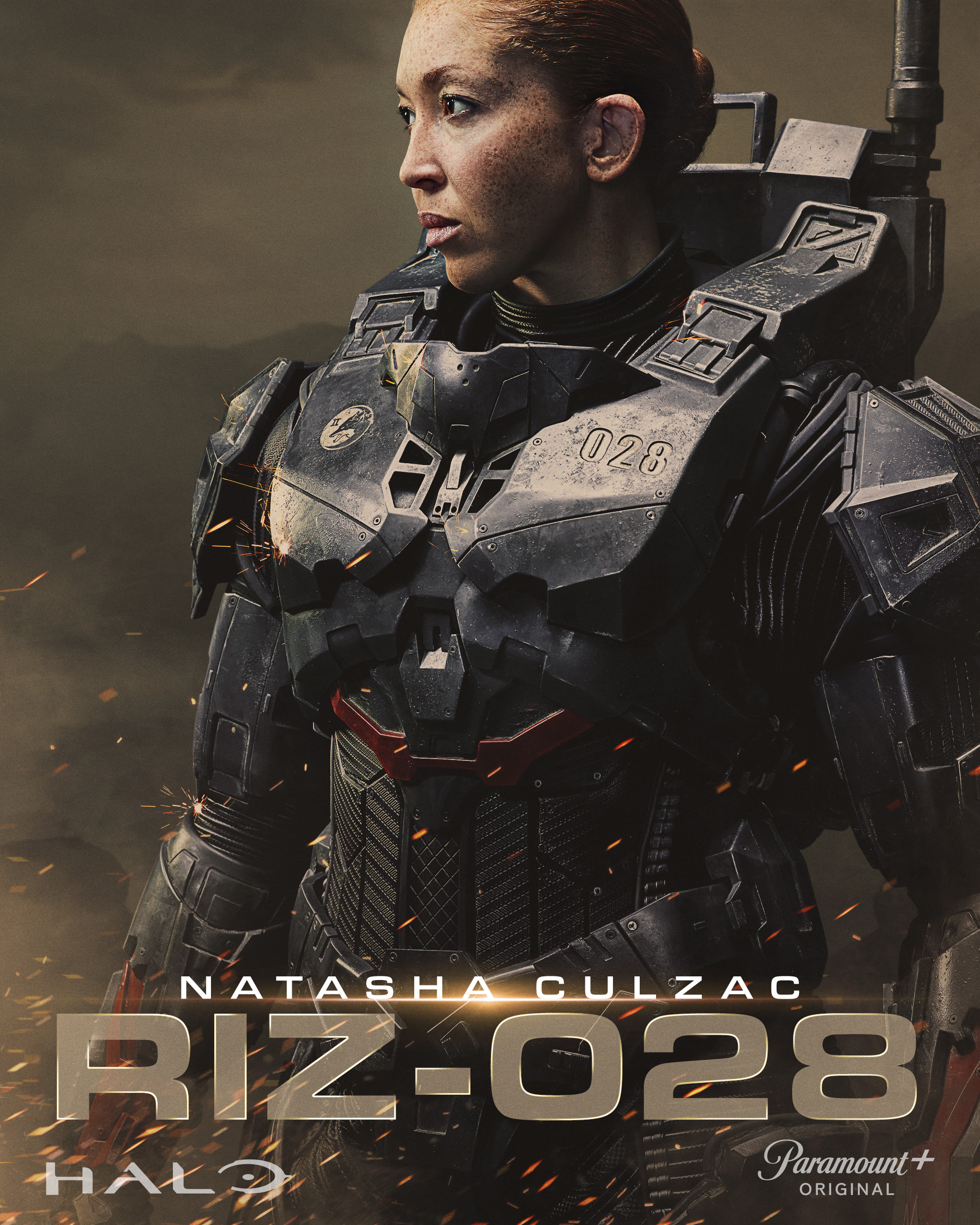 پوستر ناتاشا کولزاک در نقش ریز-۰۲۸ سریال هیلو