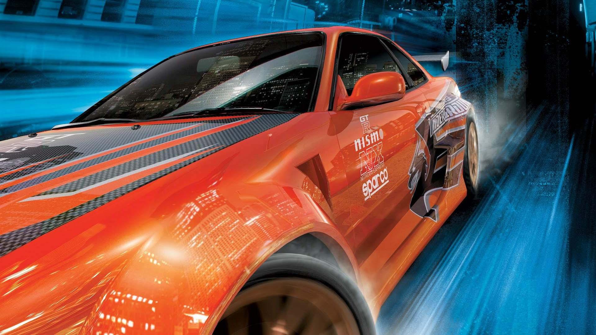 ماشین نارنجی در بازی Need for Speed: Underground