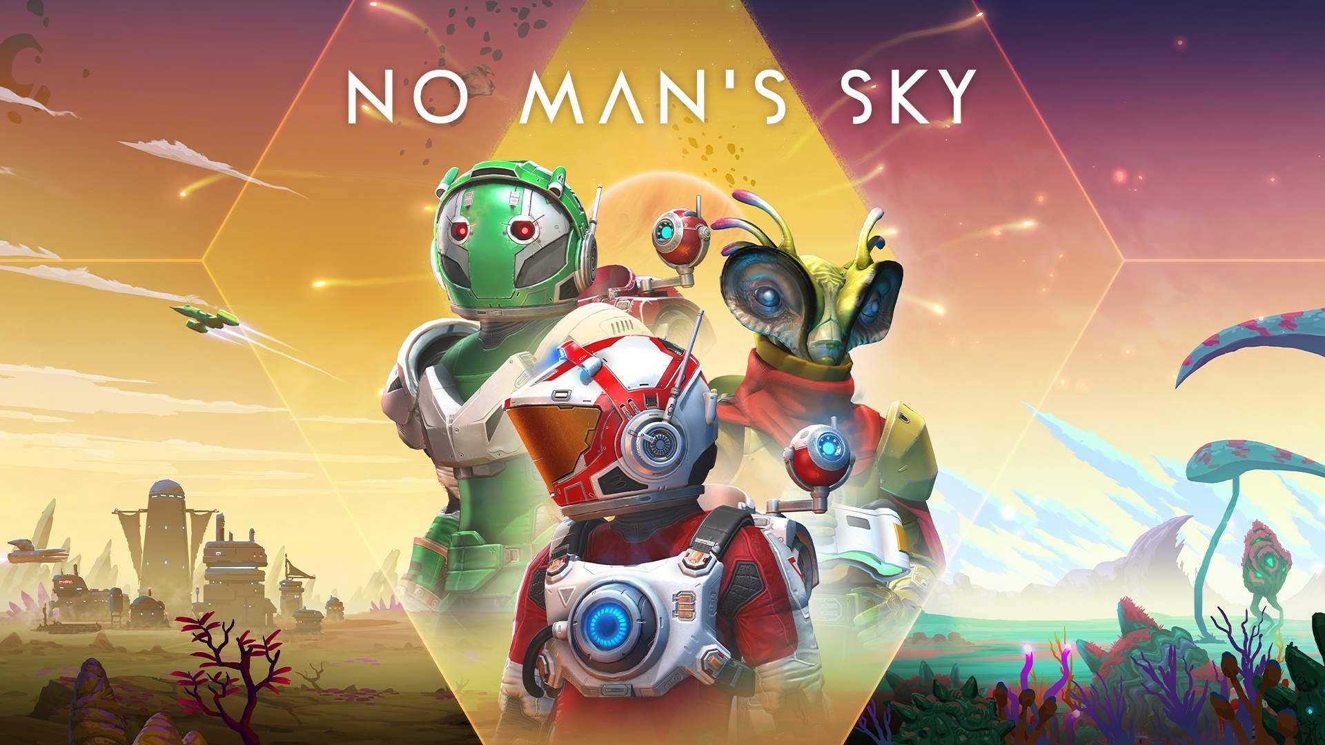 والپیپر رسمی بازی No Man's Sky استودیو Hello Games با نمایش جلوه های مختلف حیات در کهکشان ها