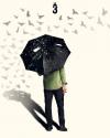 پوستر دیگو در پوسترهای شخصیت فصل سوم سریال The Umbrella Academy