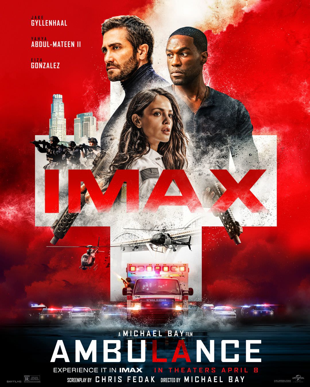 پوستر IMAX فیلم Ambulance