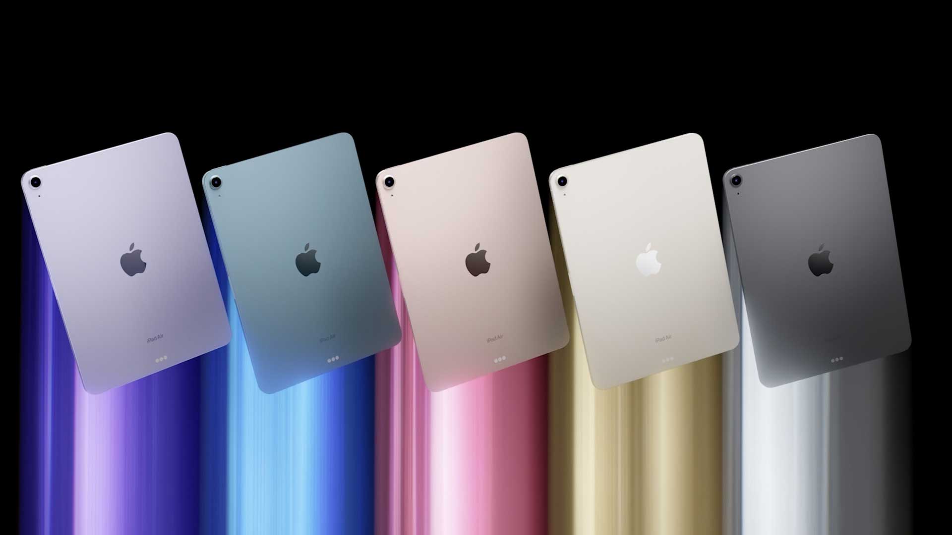 رونمایی رسمی از آیپد ایر 5 با تراشه M1 در رویداد شرکت Apple