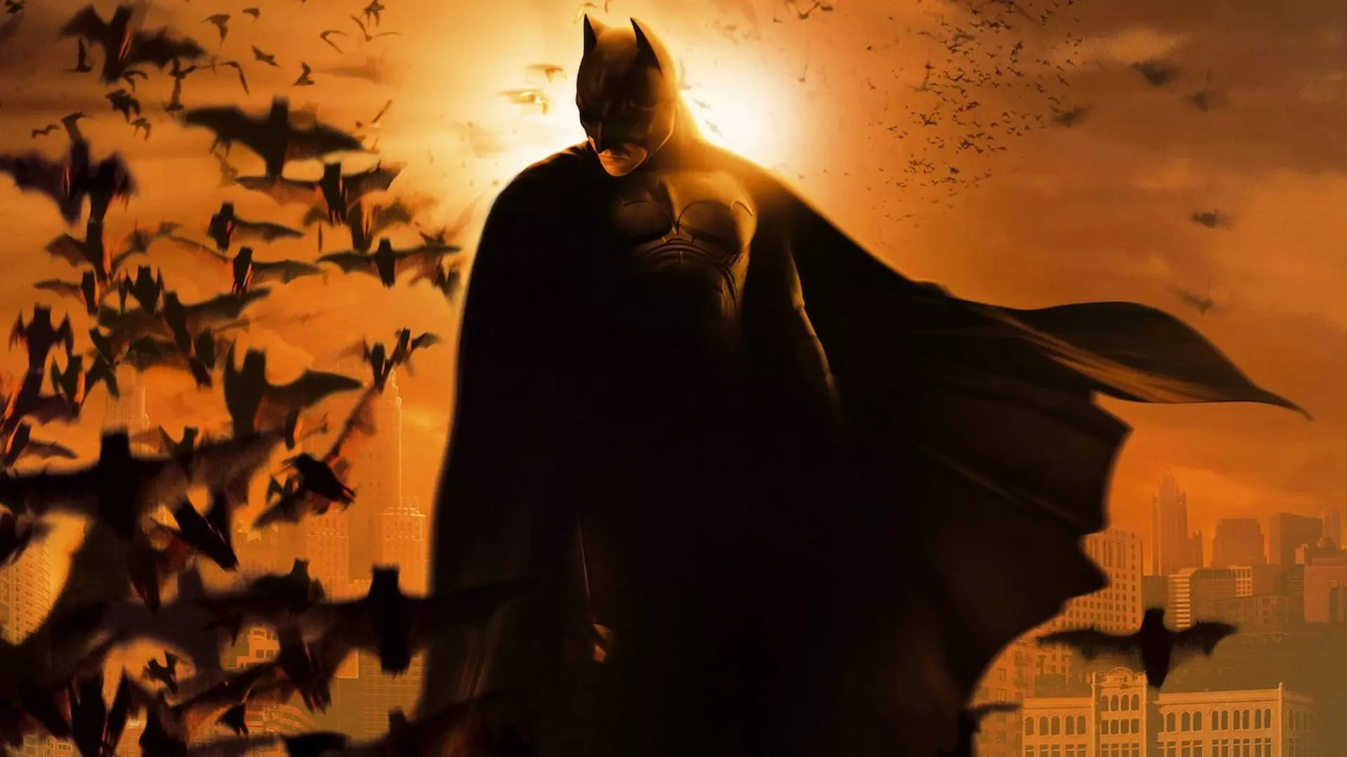پوستر فیلم بتمن آغاز می‌کند/Batman Begins