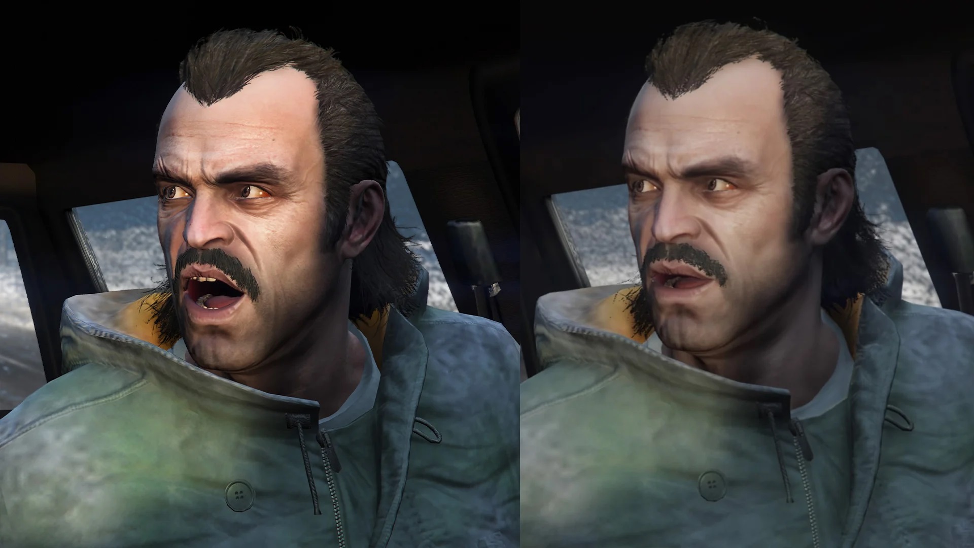 مقایسه کیفیت بازی GTA 5 در PS4 و پلی استیشن 5 
