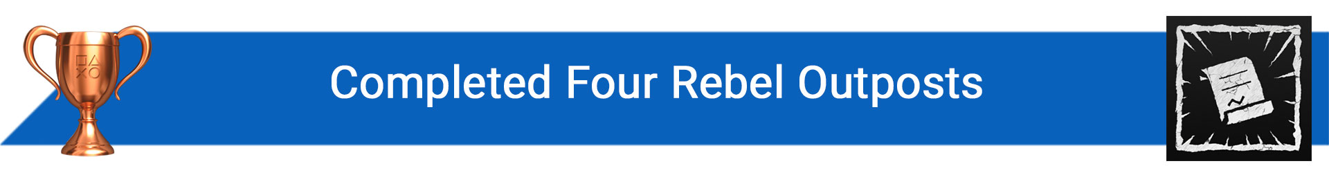 تروفی Completed 4 Rebel Outposts