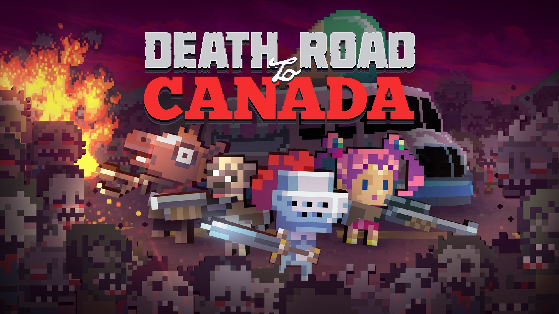 Death Road to Canada بازی اندروید