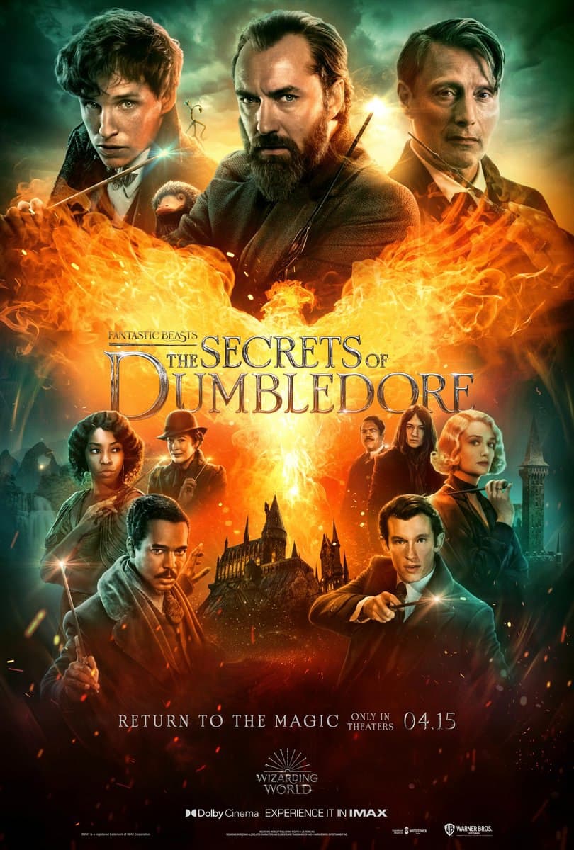 پوستر جدید فیلم Fantastic Beasts: The Secrets of Dumbledore