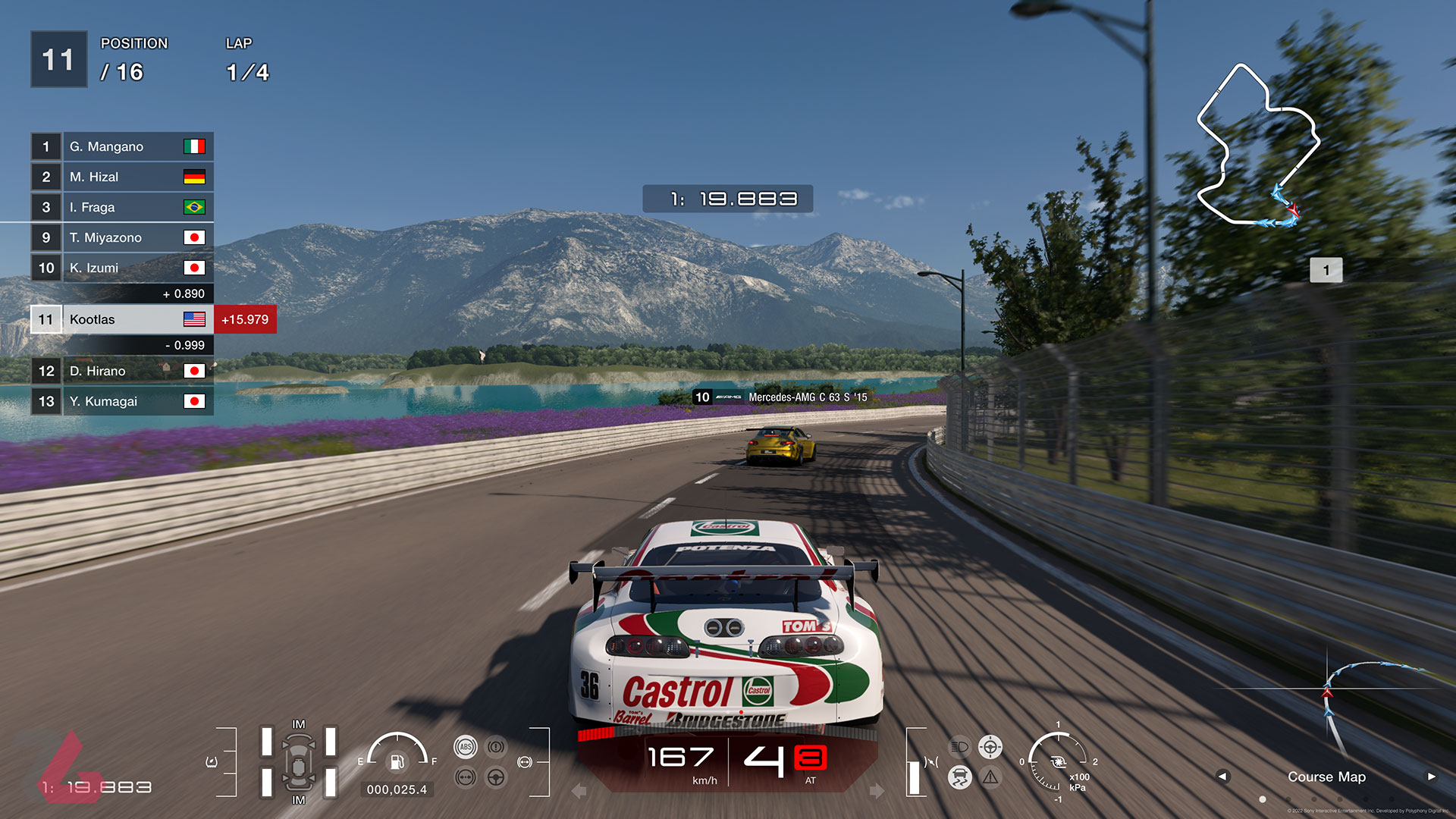 رانندگی در مسابقات جمپیون شیپ Gran Turismo 7