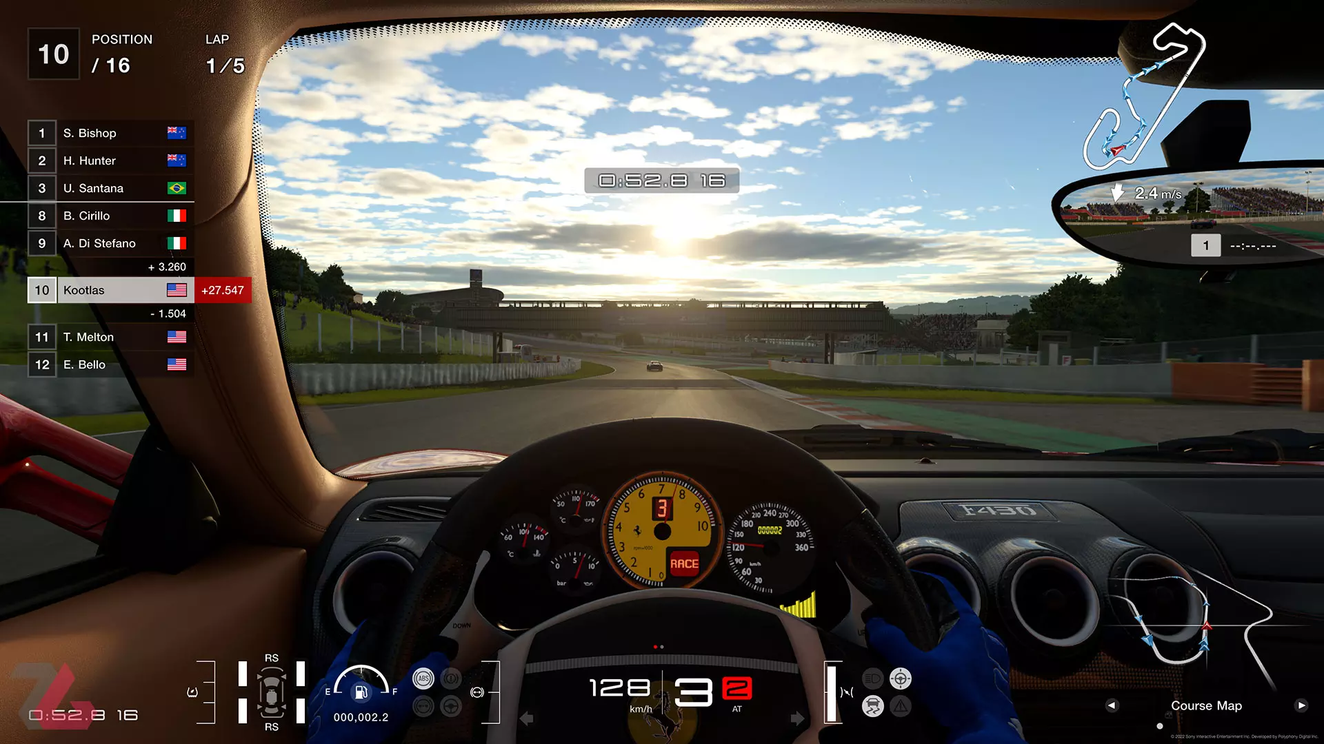 رانندگی در شرایط ابری و آفتابی Gran Turismo 7