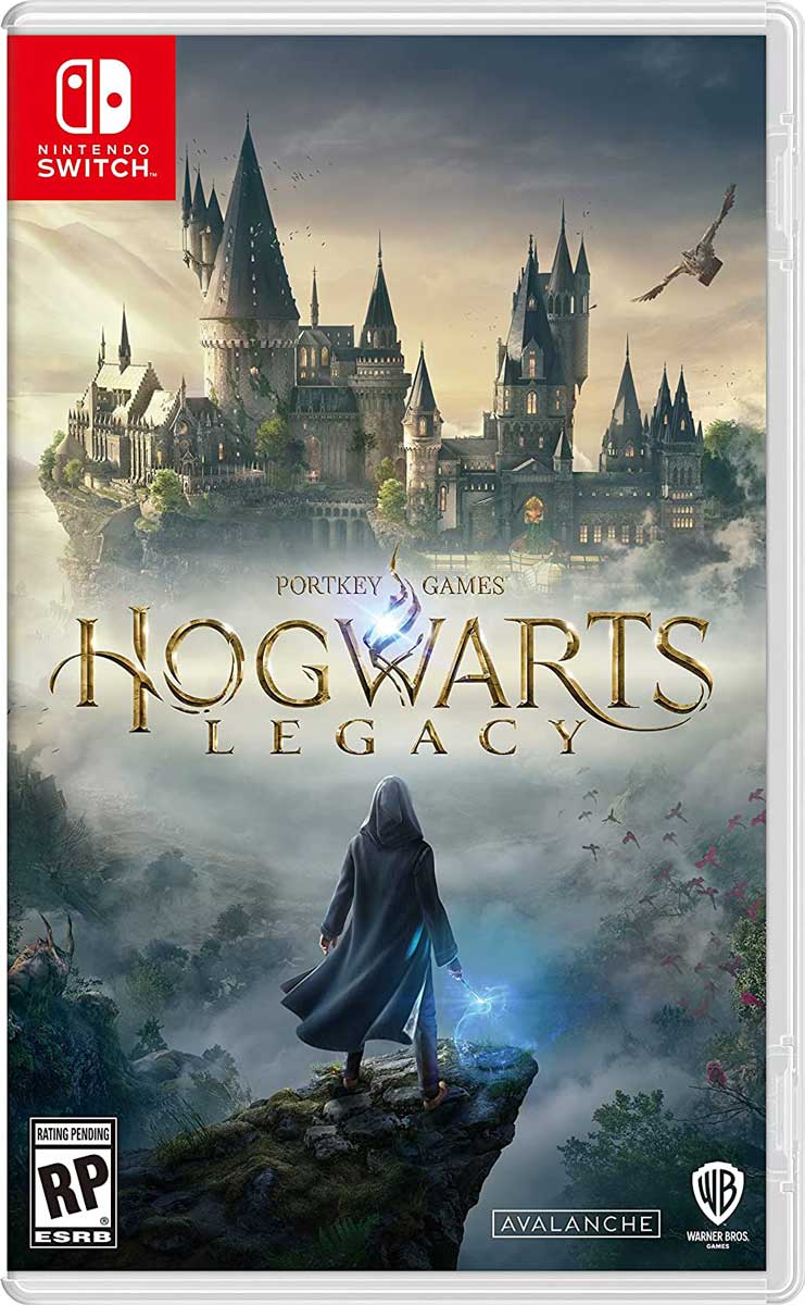 باکس آرت نسخه نینتندو سوییچ بازی Hogwarts Legacy استودیو آوالانچ سافتور شرکت برادران وارنر