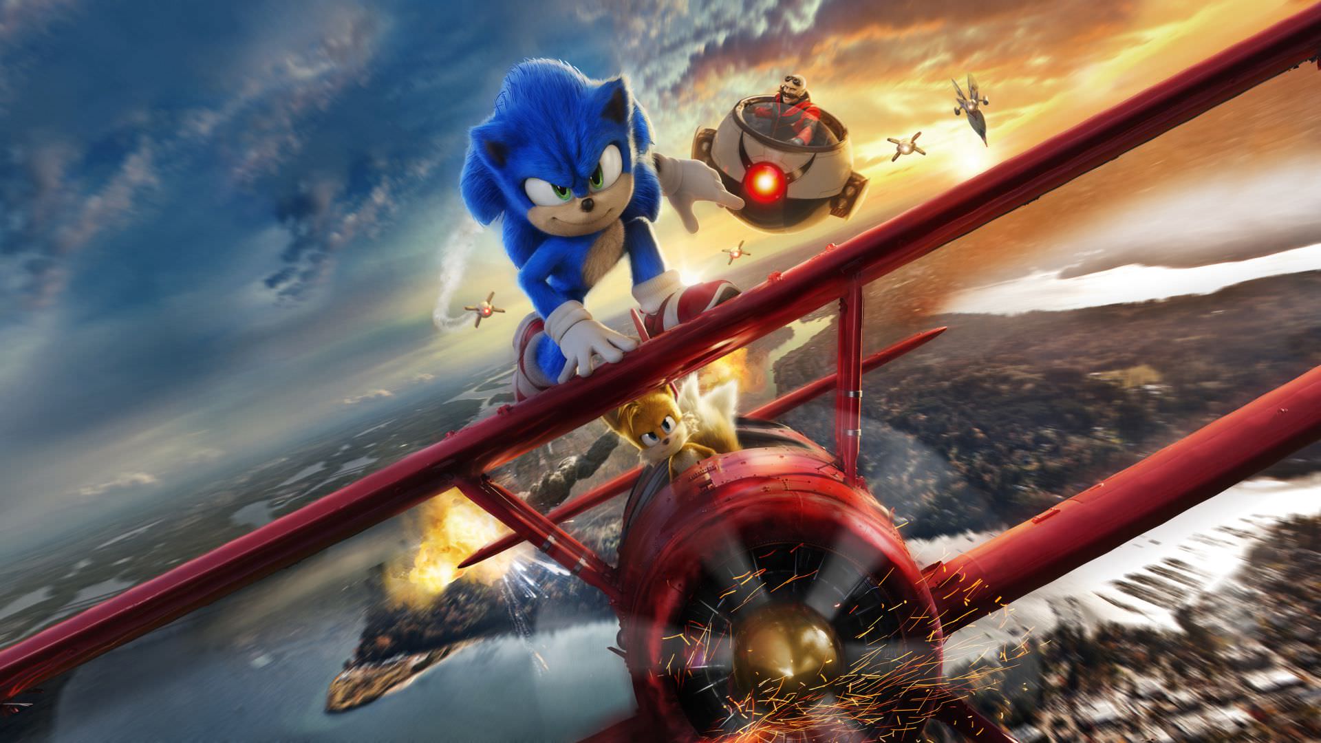 مبارزه سونیک با ناکلز در تریلر جدید فیلم Sonic 2