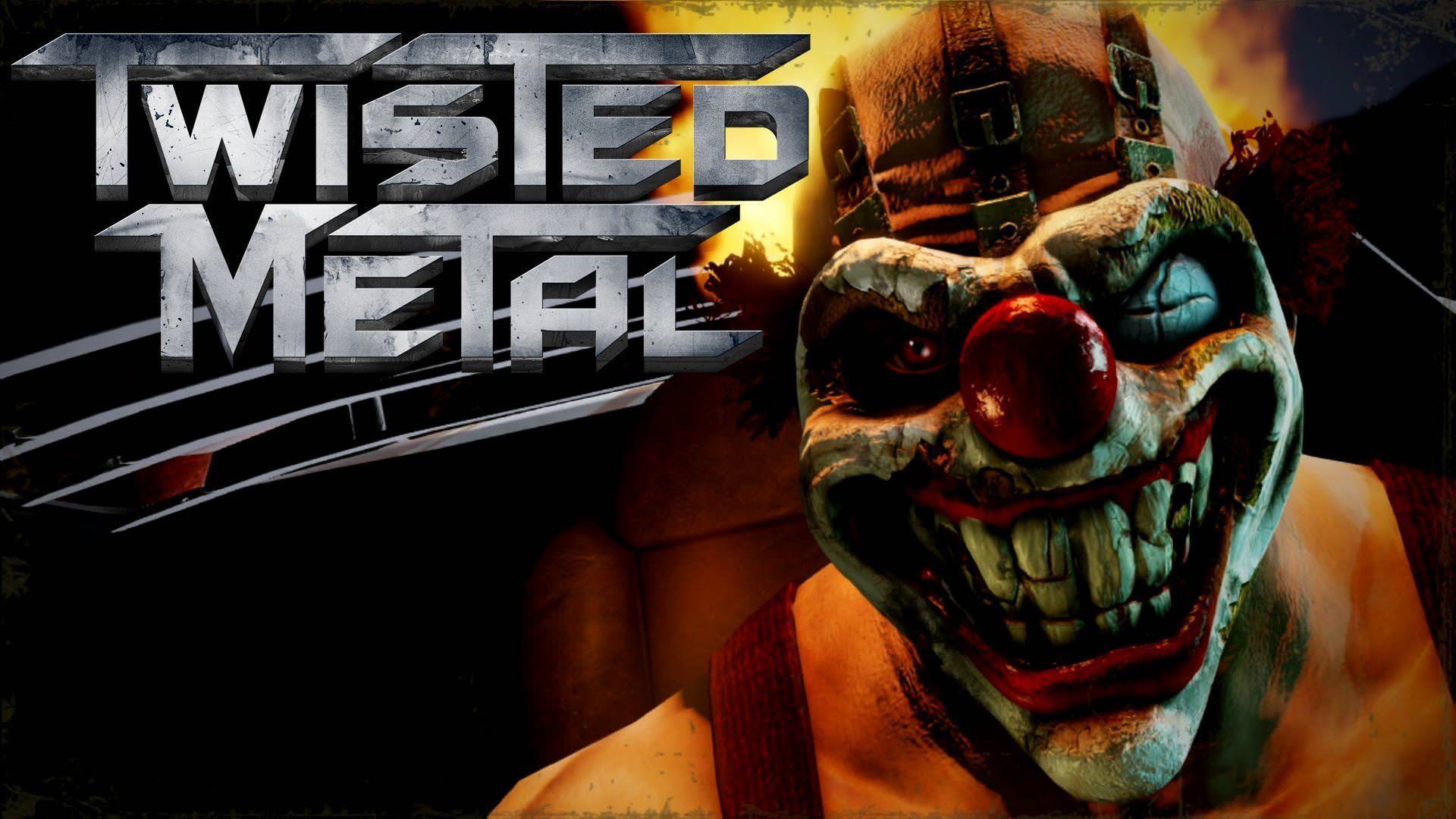 لوگو و شخصیت دلقک سری twisted metal