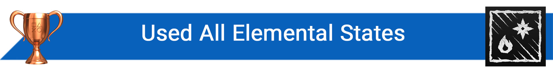 تروفی Used All Elemental States