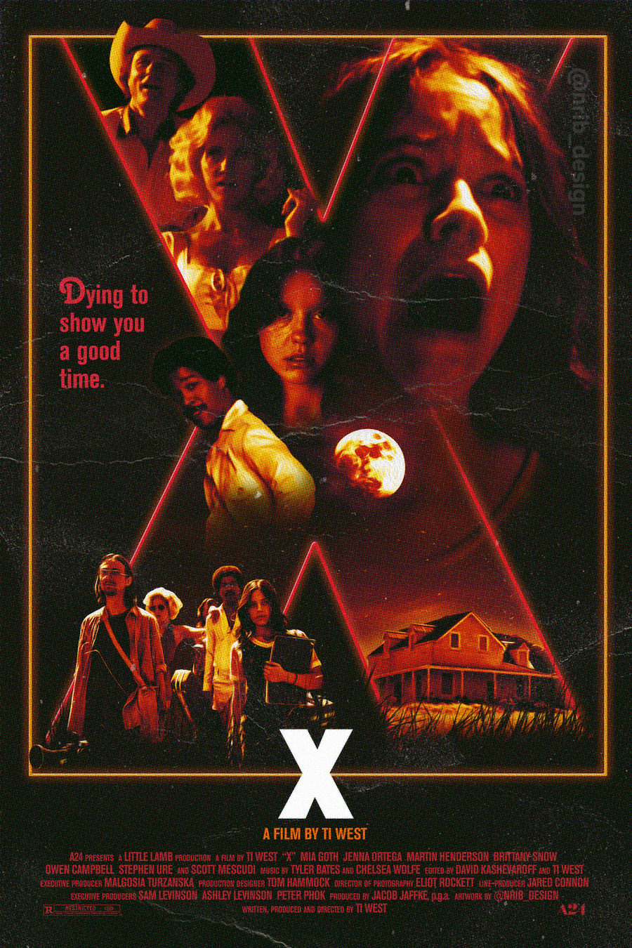 پوستر فیلم ترسناک X