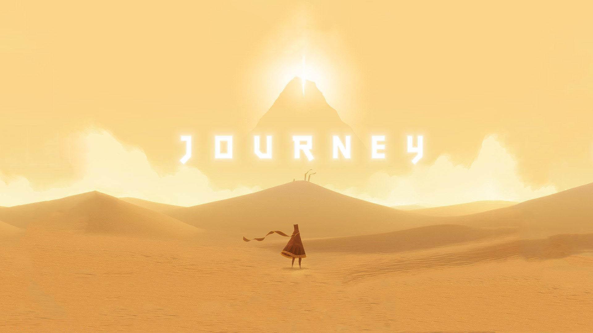 شخصیت بازی Journey در بیابان