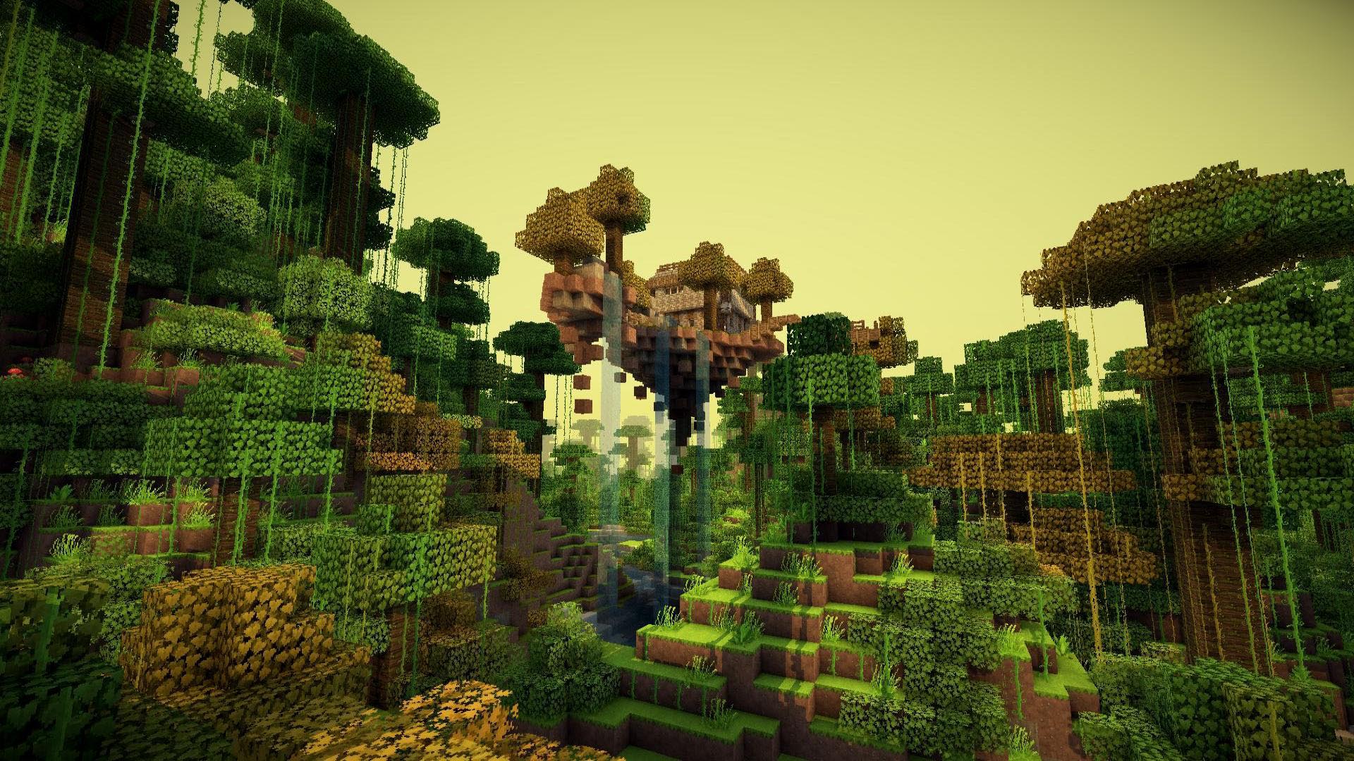 جنگل در Minecraft