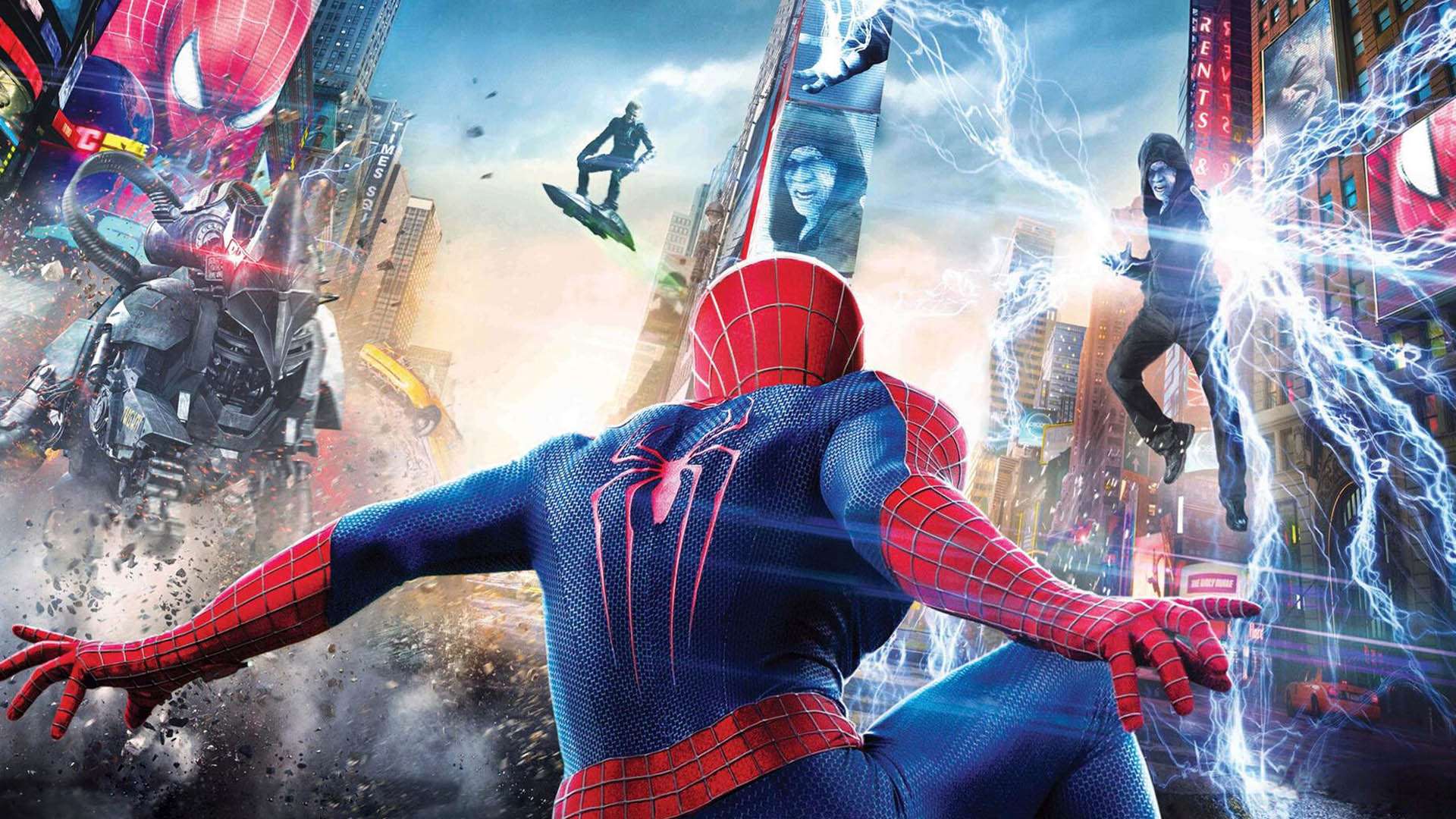 پوستر سینمایی فیلم the amazing spider-man ۲