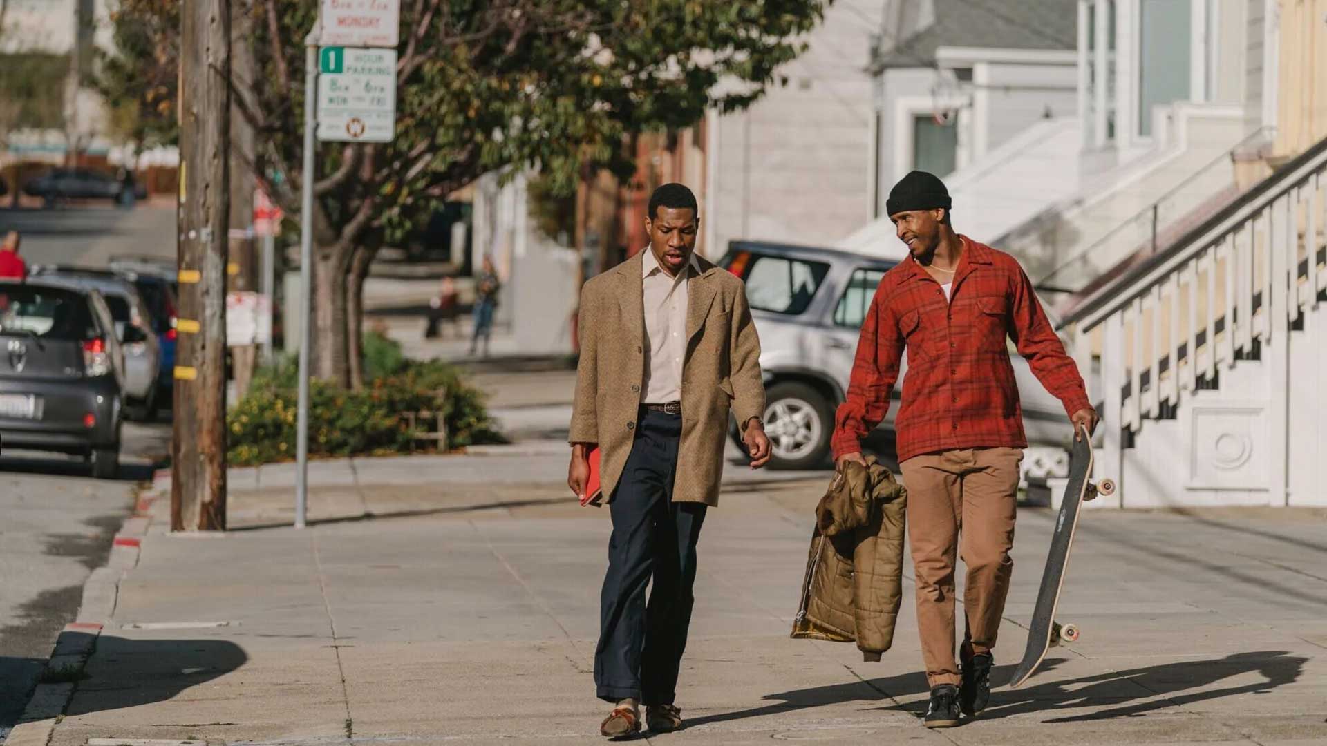دو نفر در خیابان فیلم The Last Black Man in San Francisco (آخرین مرد سیاه‌پوست در سان فرانسیسکو)