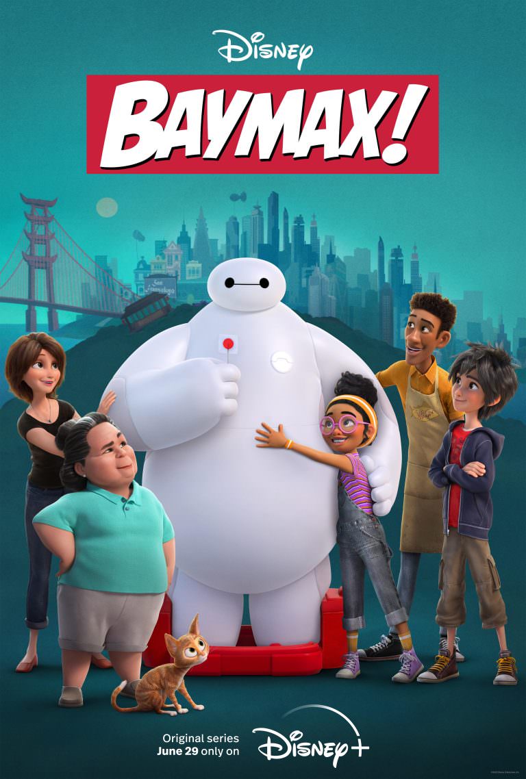 پوستر رسمی انیمیشن Baymax