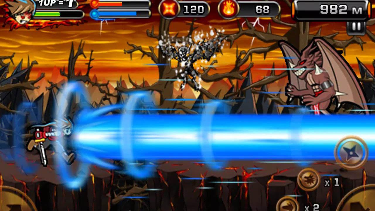 نبرد با هیولاها در بازی Devil Ninja 2