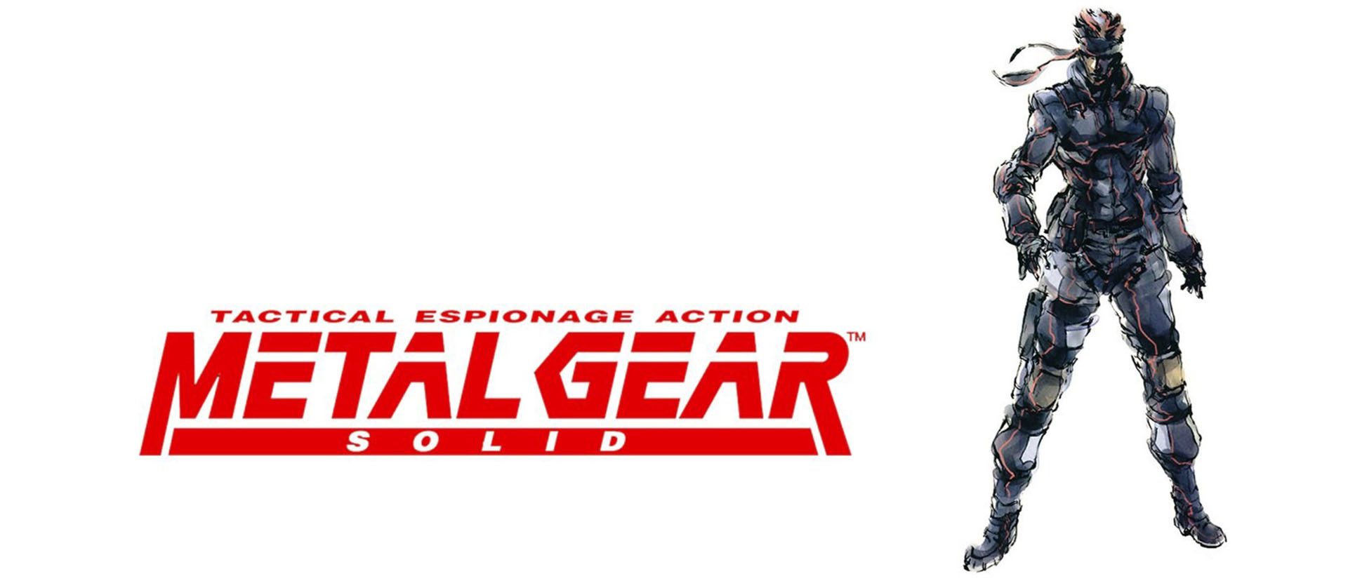 لوگوی بازی Solid Snake و Metal Gear Solid
