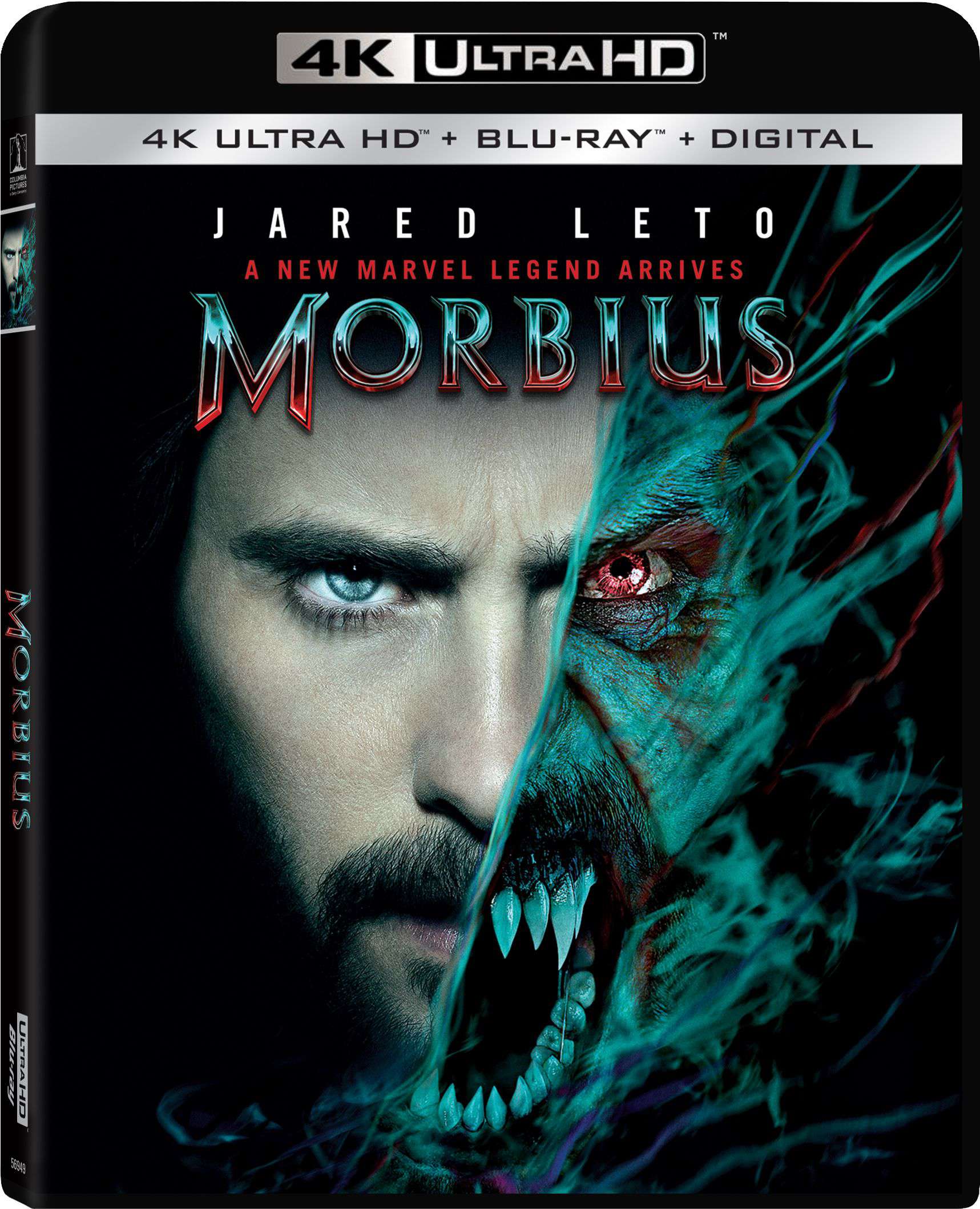 کاور نسخه خانگی فیلم Morbius 