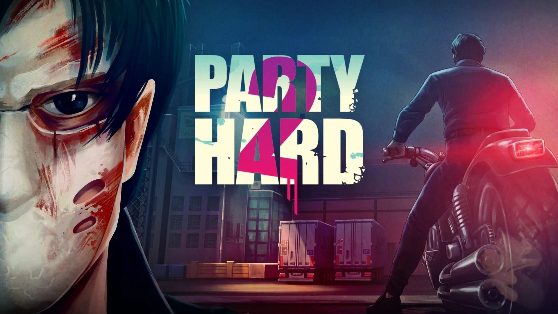 پوستر و لوگوی بازی Party Hard 2