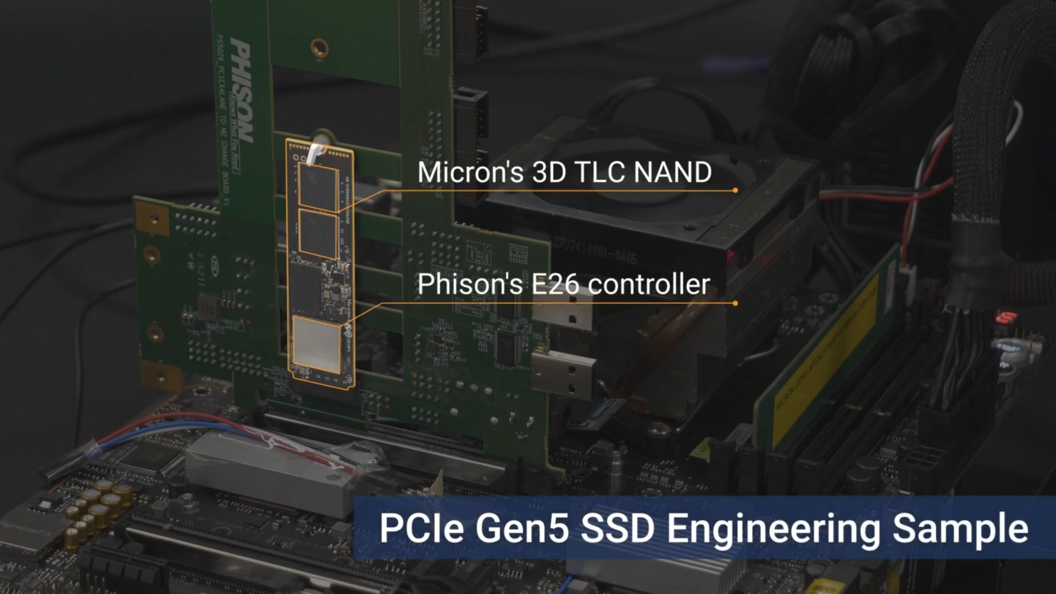 تکنولوی به کار رفته در Phison E26 PCIe Gen 5 SSD Controller