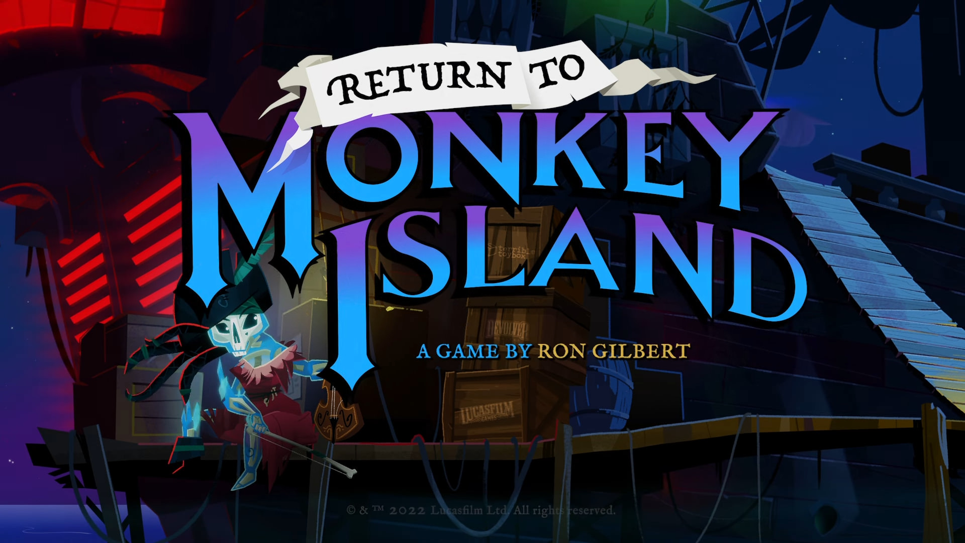 لوگوی بازی Return to Monkey Island