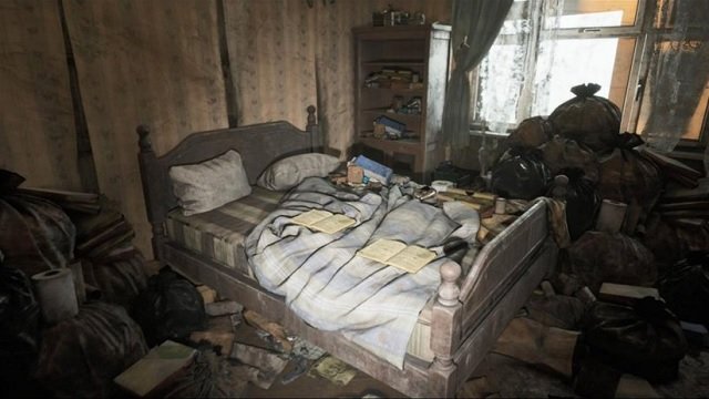 تصویری از یک اتاق به هم ریخته منتسب به بازی Silent Hill