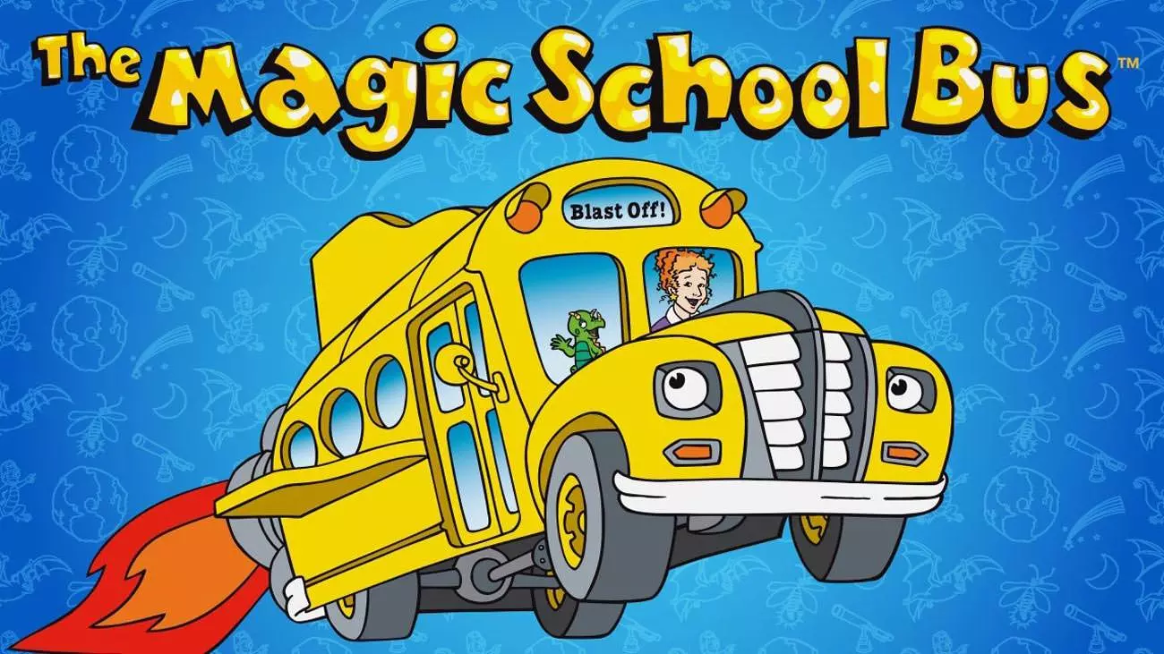 خانم فریزل یا خانم معلم در انیمیشن اتوبوس مدرسه جادویی