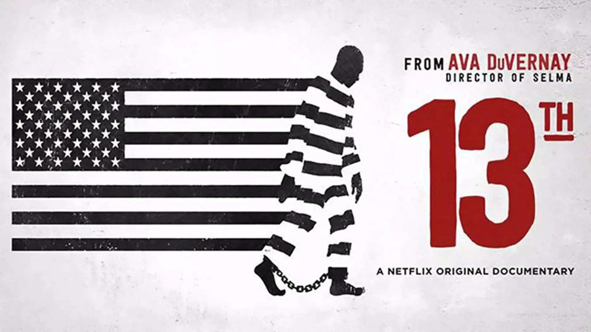 زندانی سیاهپوست در پوستر فیلم سیزدهمین