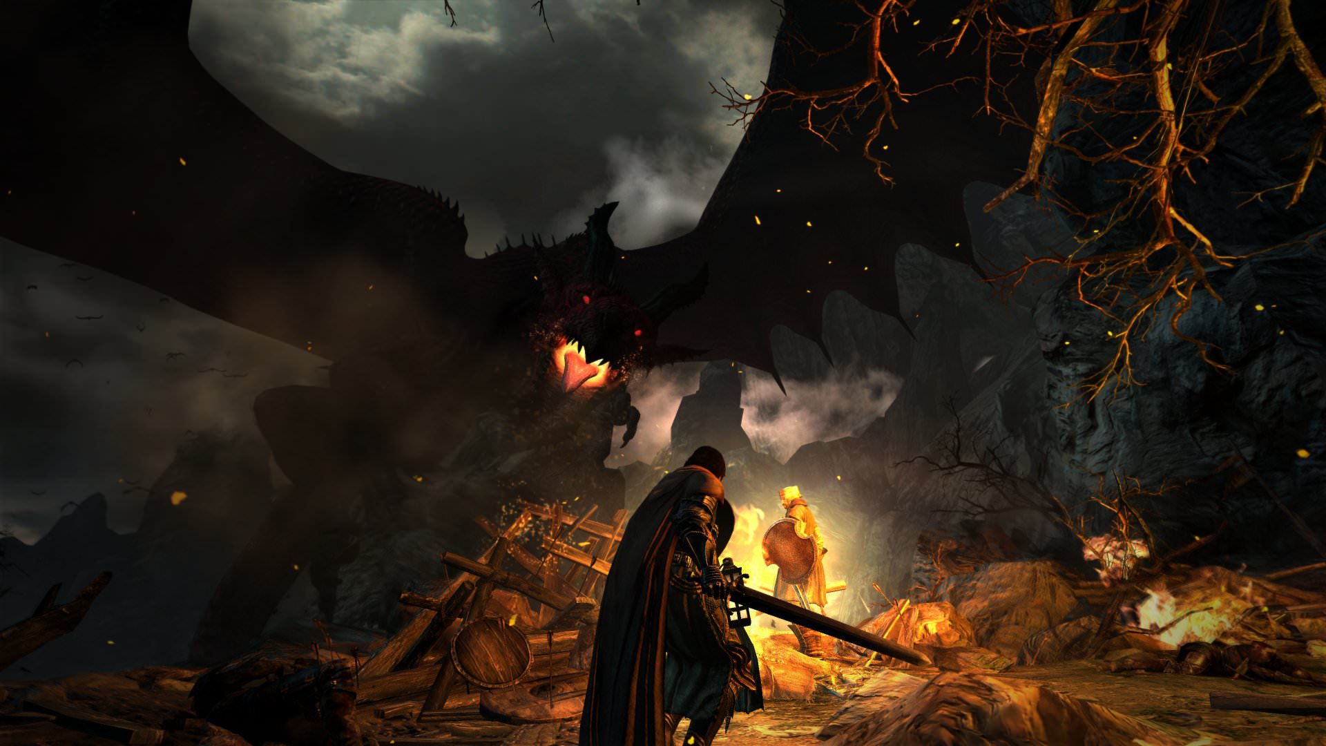 اژدهای سیاه در بازی Dragon's Dogma
