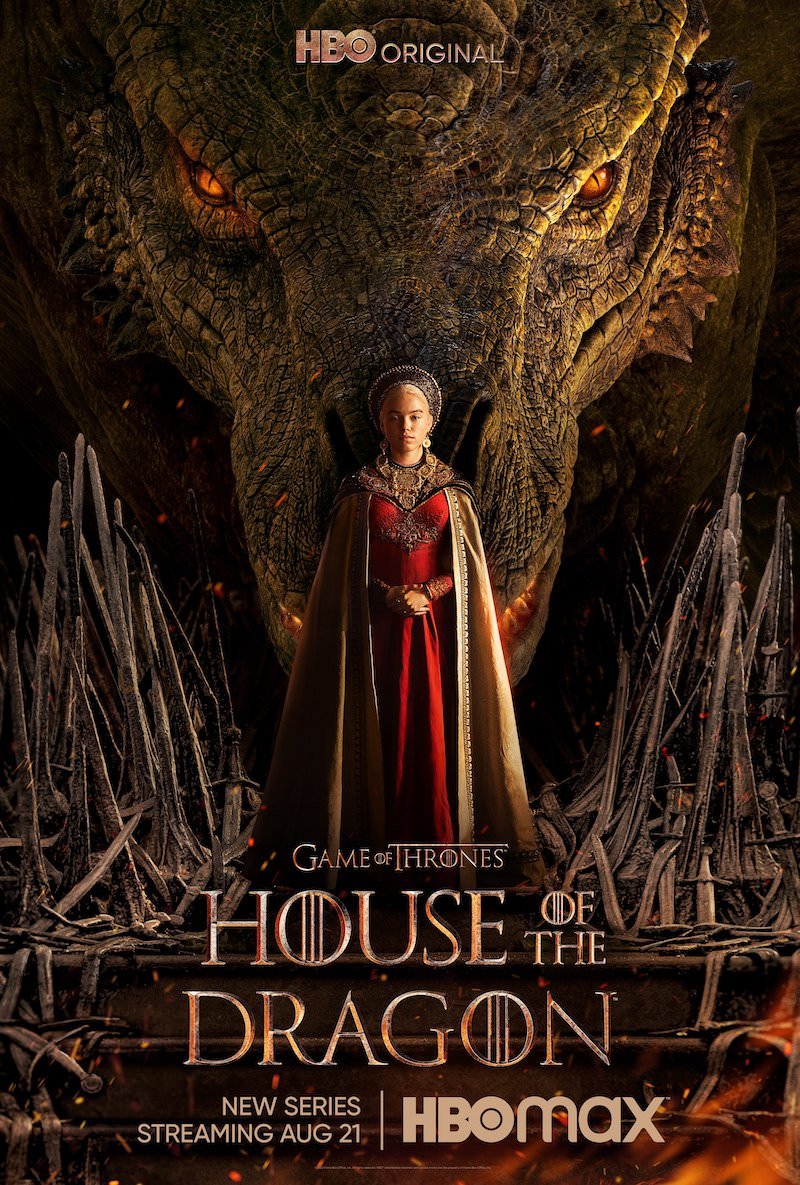 شاهزاده رینیرا تارگرین جوان در پوستر جدید سریال House of the Dragon 