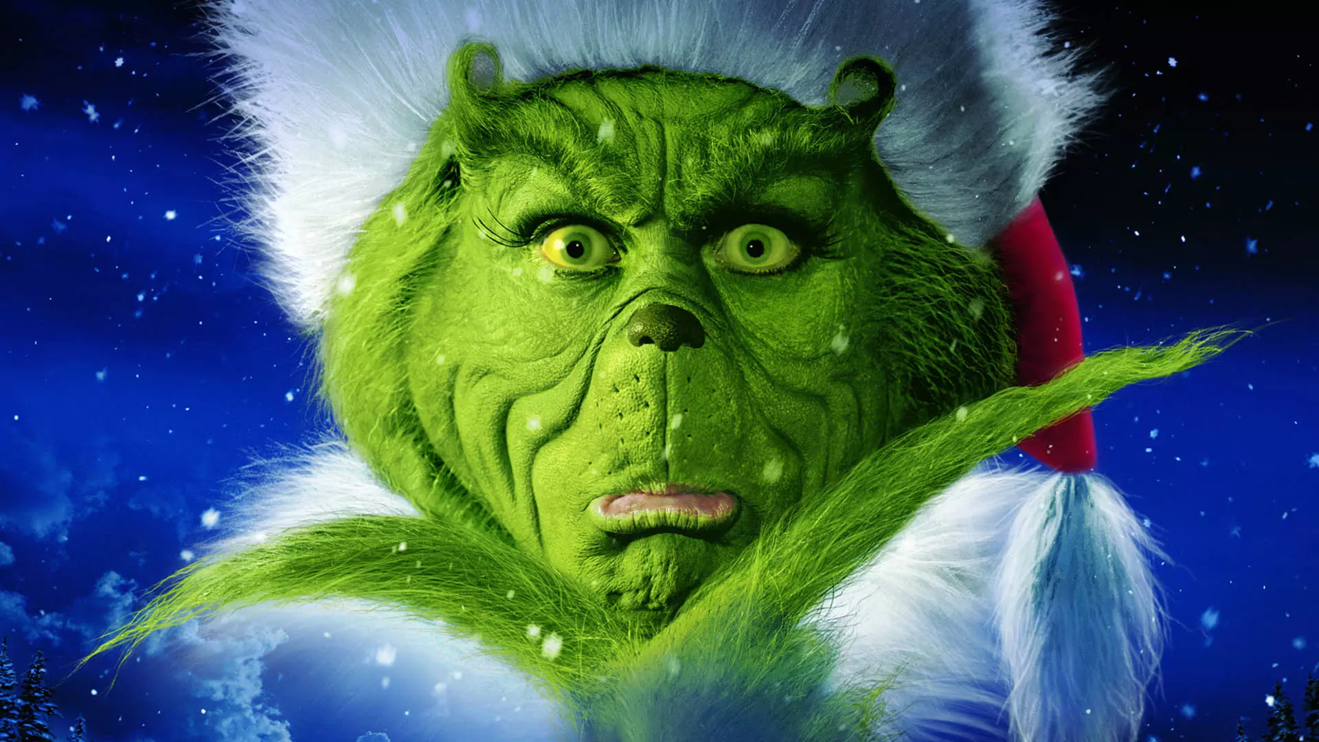 جیم کری در فیلم How the Grinch Stole Christmas